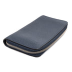 Wallet Zippy Wallet Vertical Navy Taurillon Clemence Leather