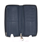 Wallet Zippy Wallet Vertical Navy Taurillon Clemence Leather
