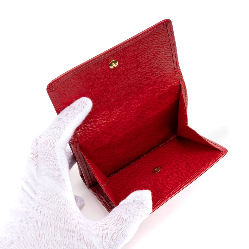 Wallet Elise Red Epi