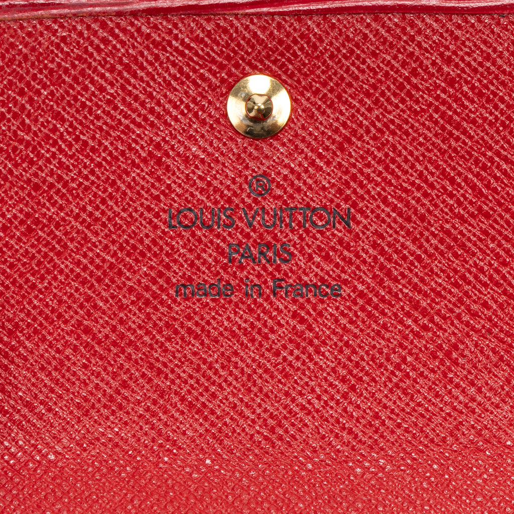 Wallet Elise Red Epi
