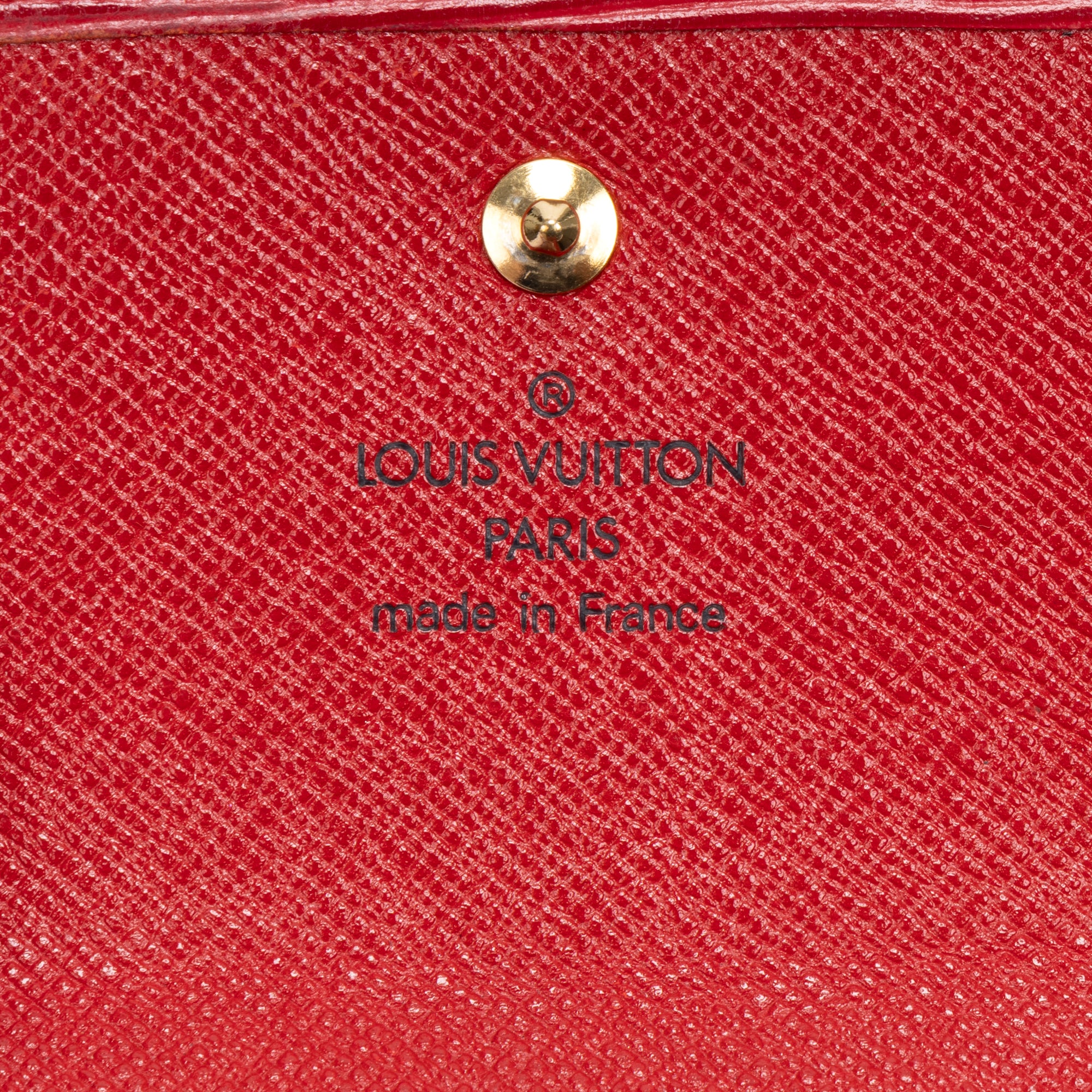 Wallet Elise Red Epi