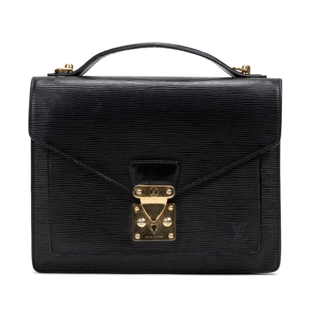 Shoulder Bag Monceau Black Epi