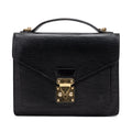 Shoulder Bag Monceau Black Epi