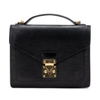 Shoulder Bag Monceau Black Epi