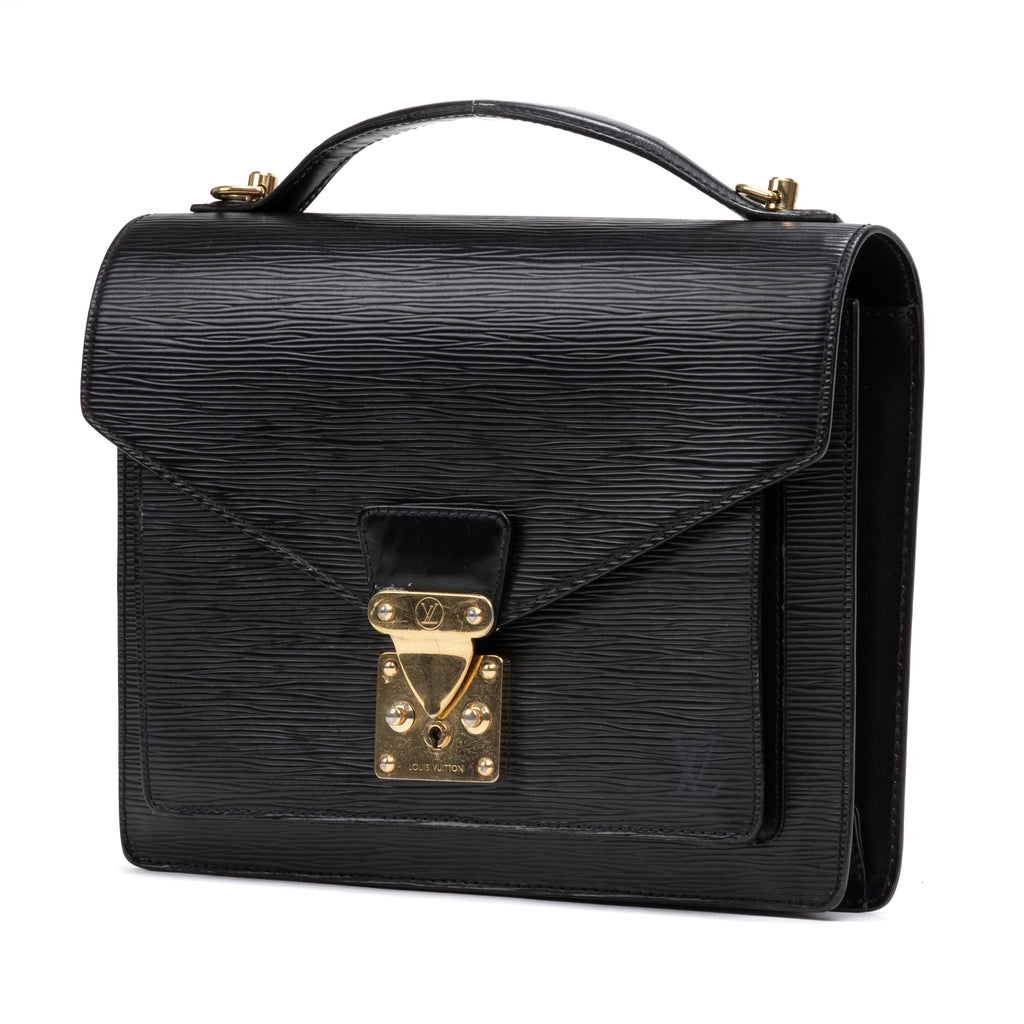 Shoulder Bag Monceau Black Epi