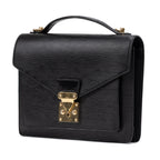 Shoulder Bag Monceau Black Epi