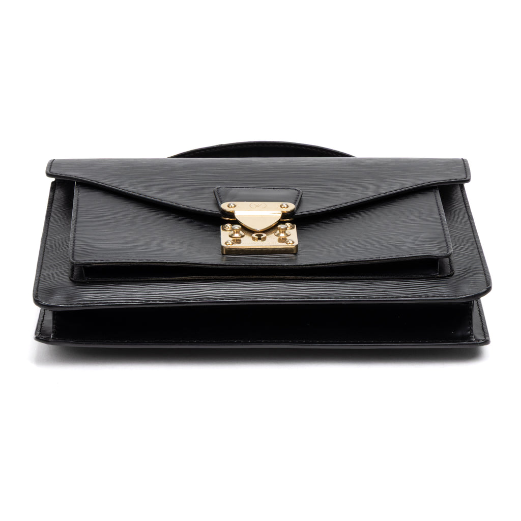 Shoulder Bag Monceau Black Epi