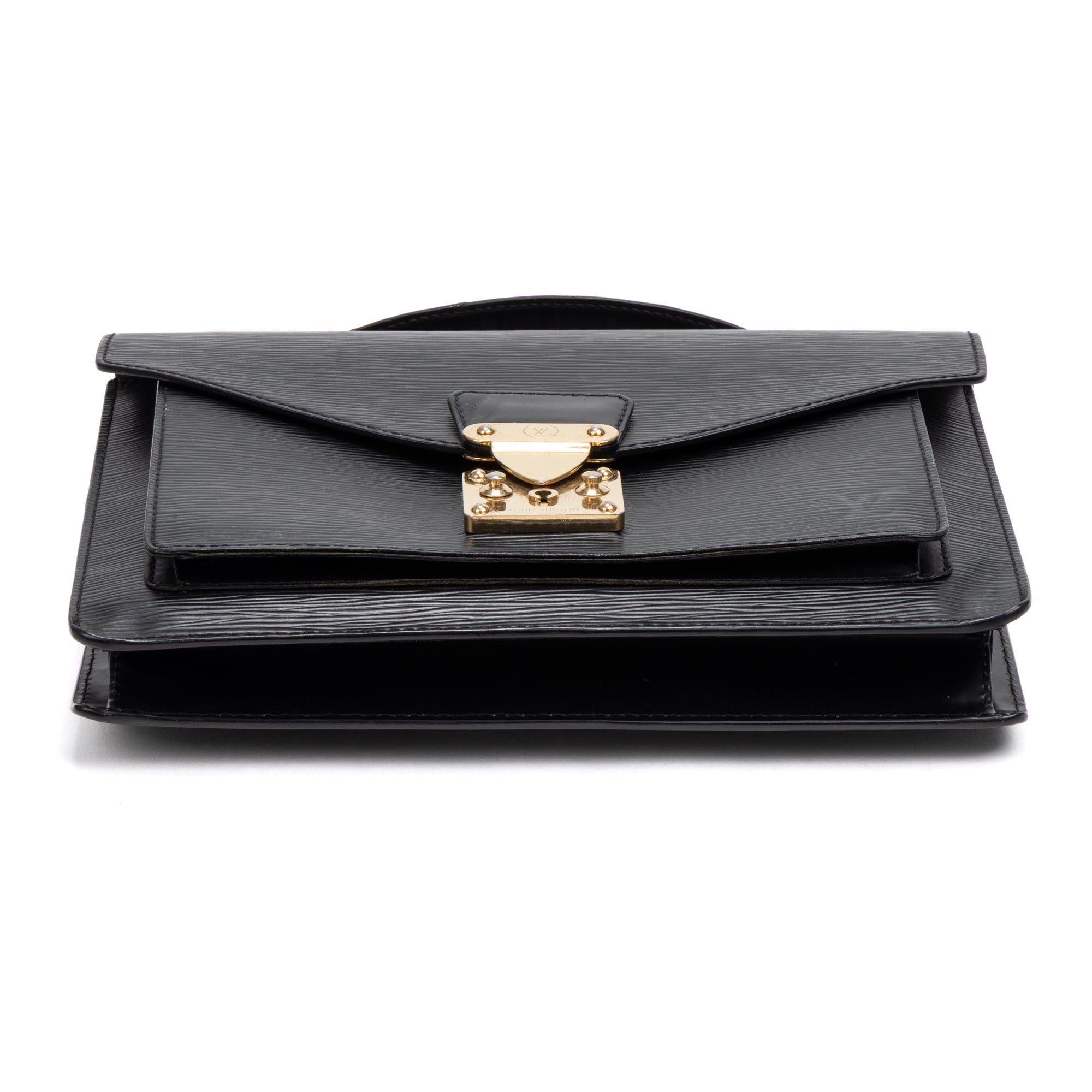 Shoulder Bag Monceau Black Epi