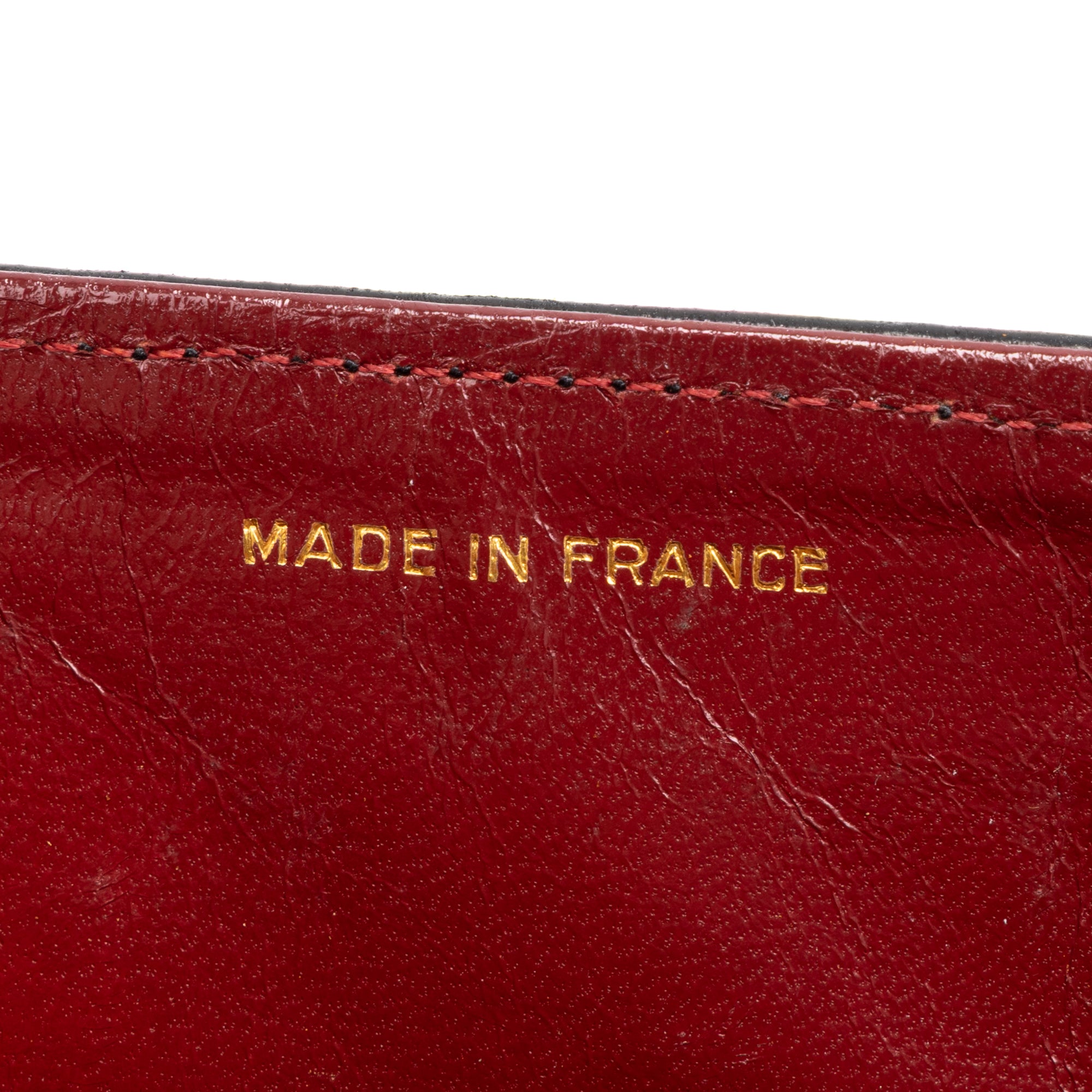 Shoulder Bag Paris Mini Double Flap Black Quilted Lambskin Leather