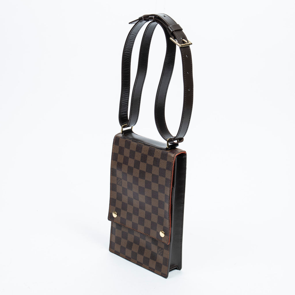 Shoulder Bag Portobello Brown Damier Ebene