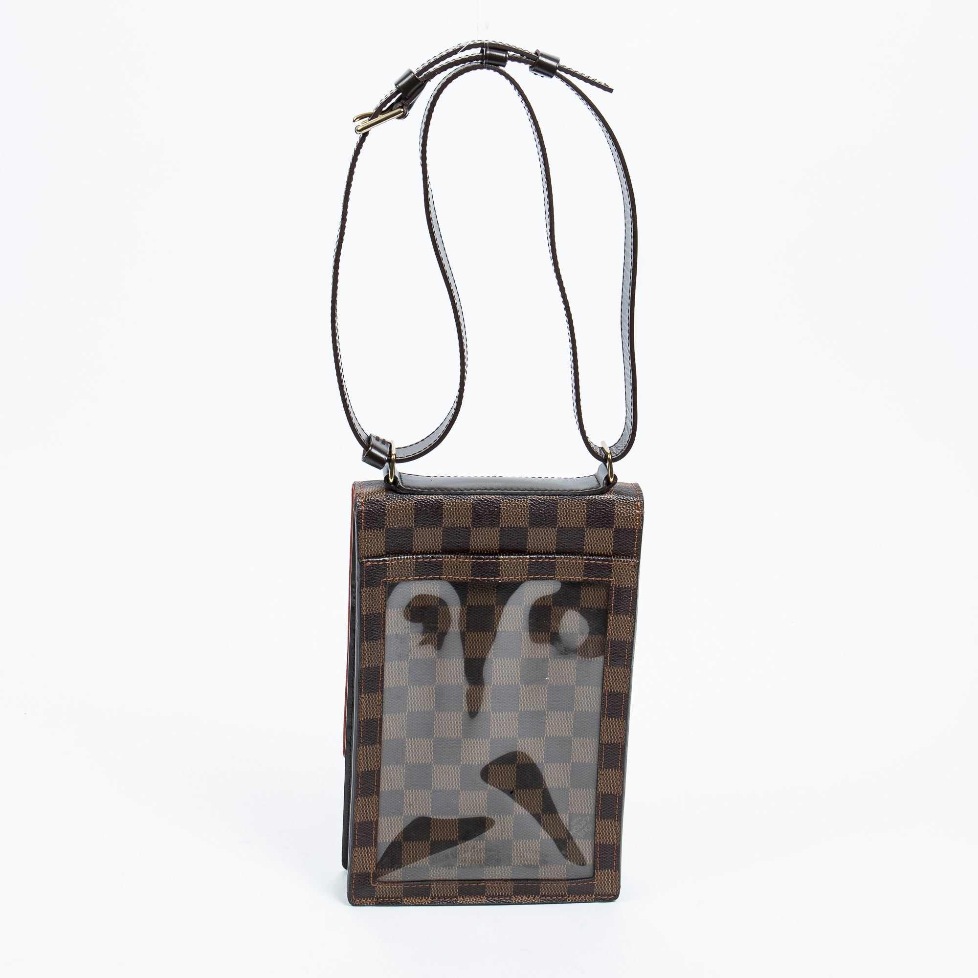 Shoulder Bag Portobello Brown Damier Ebene