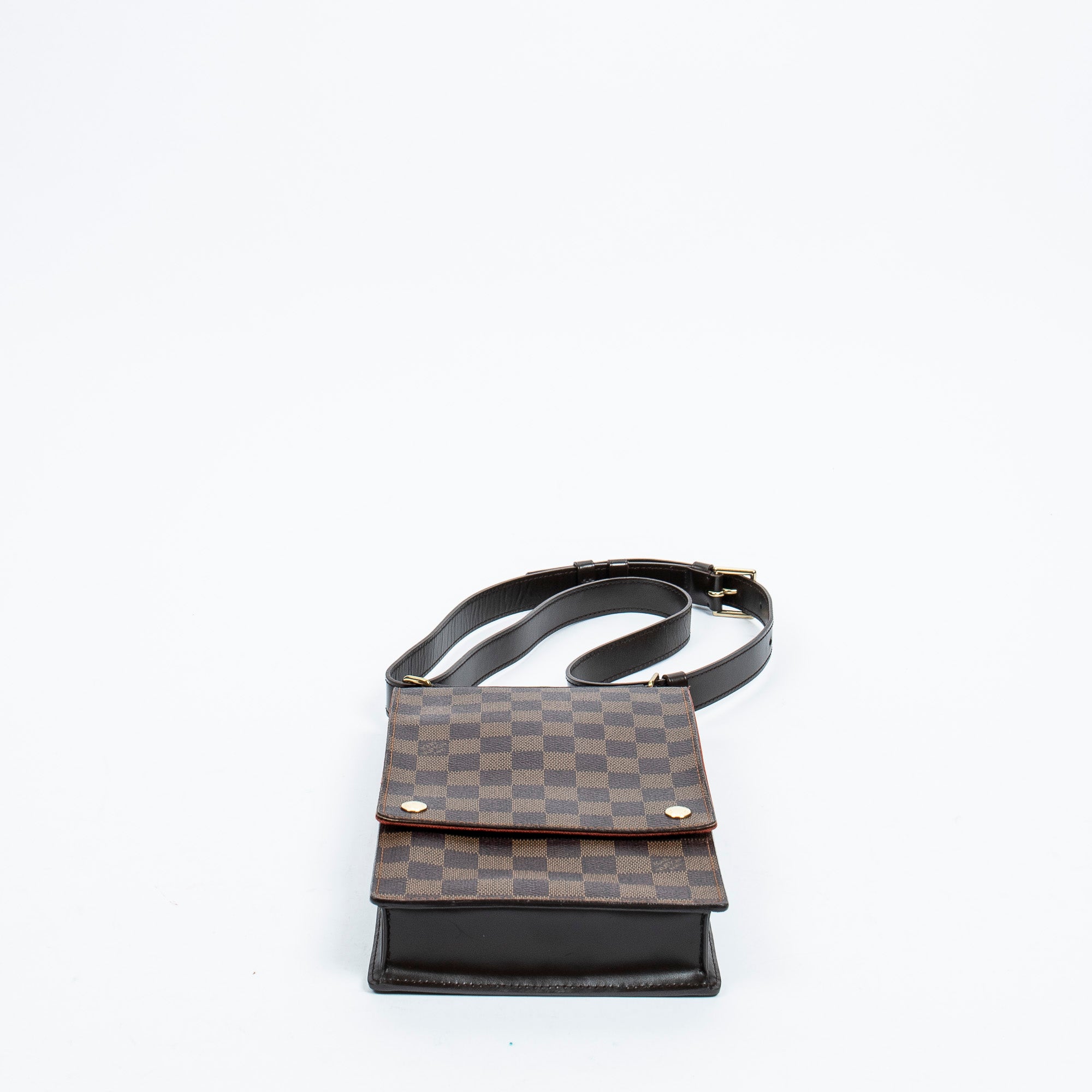 Shoulder Bag Portobello Brown Damier Ebene