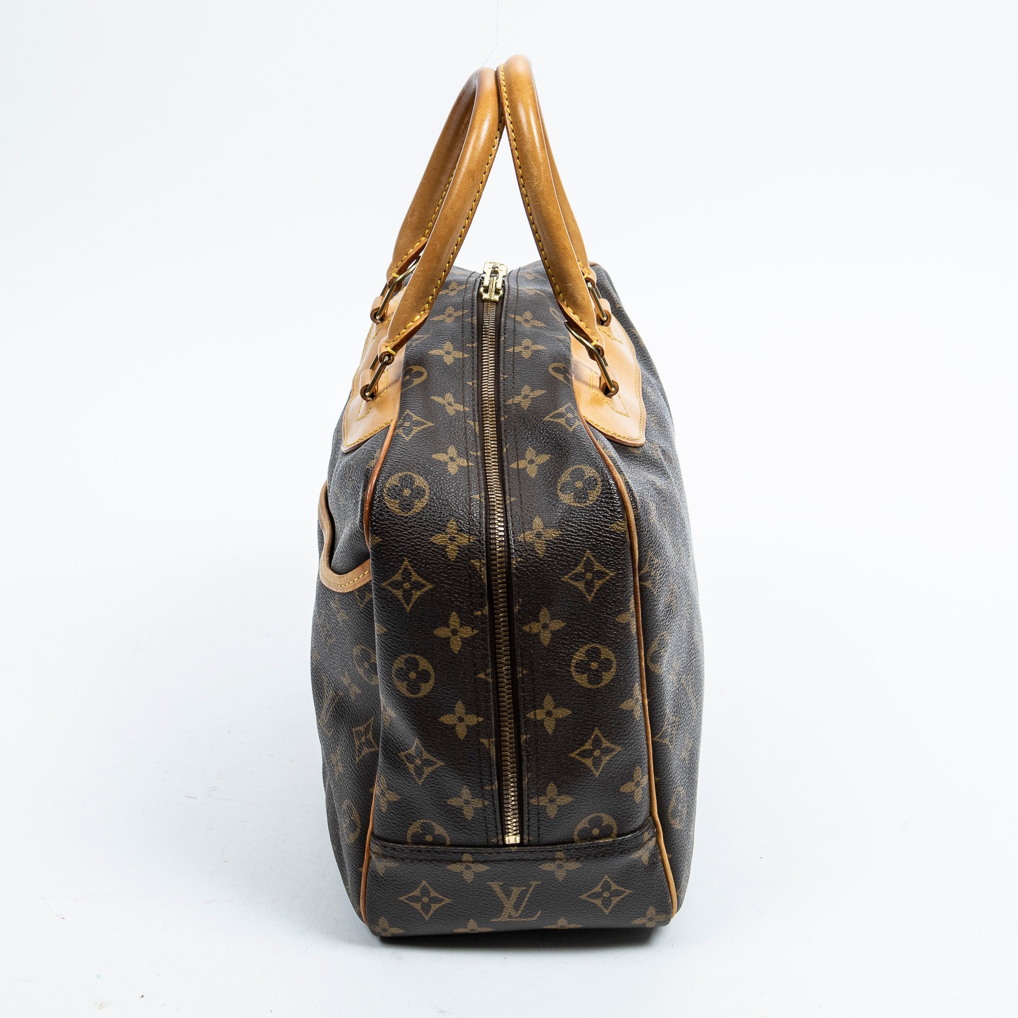 Handbag Deauville Brown Monogram Canvas
