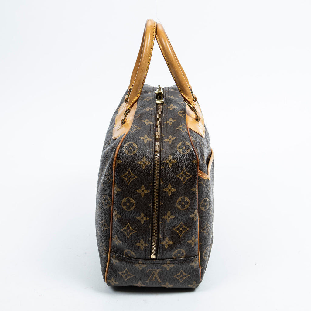 Handbag Deauville Brown Monogram Canvas