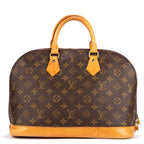 Handbag Alma PM Brown Monogram Canvas