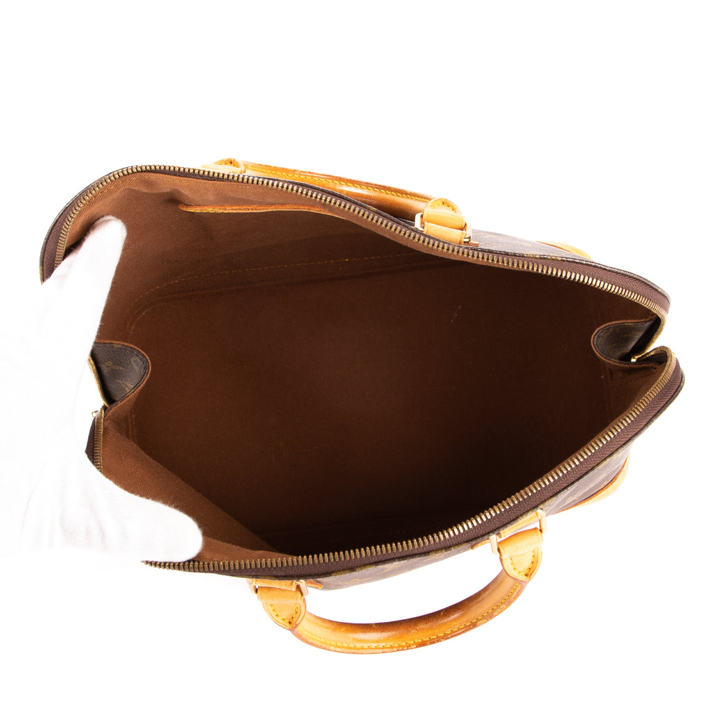Handbag Alma PM Brown Monogram Canvas