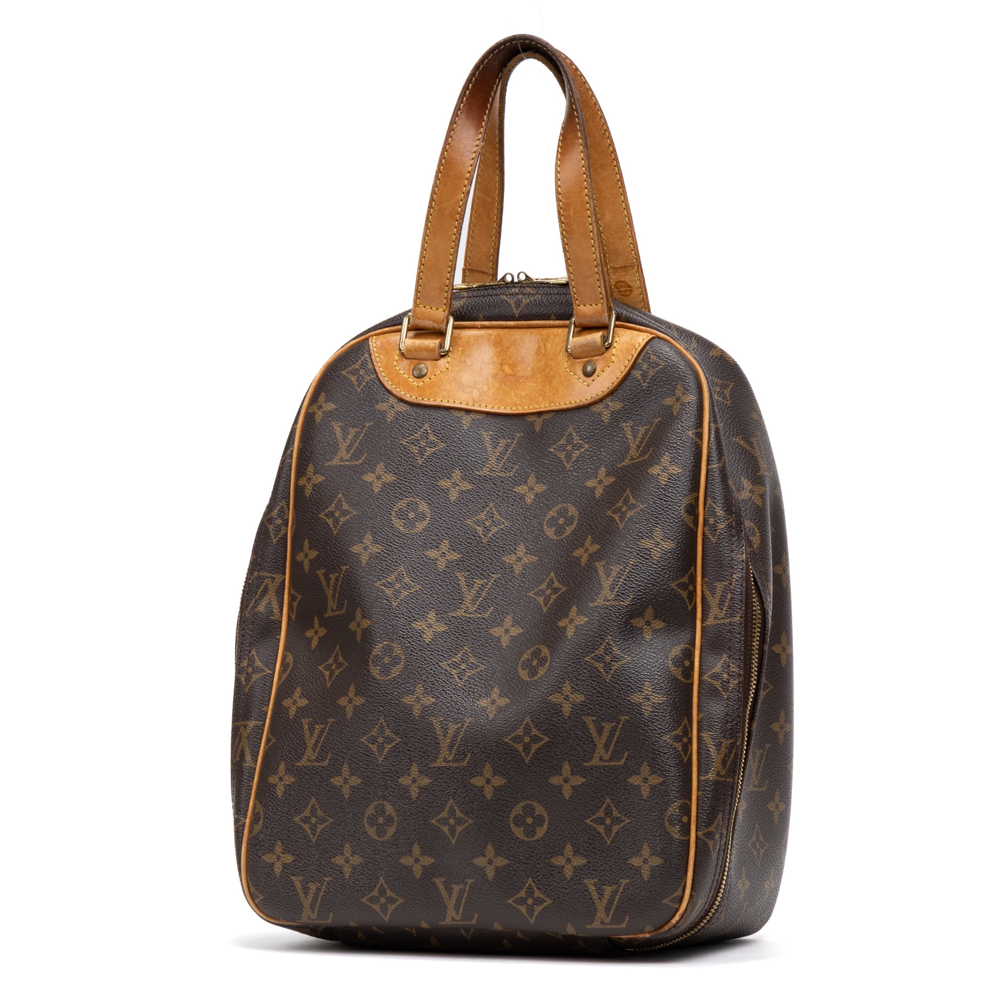 Handbag Excursion Brown Monogram Canvas