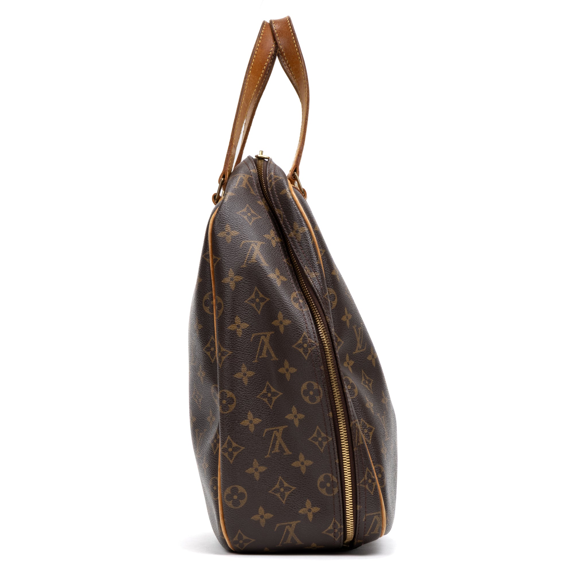 Handbag Excursion Brown Monogram Canvas