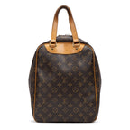 Handbag Excursion Brown Monogram Canvas