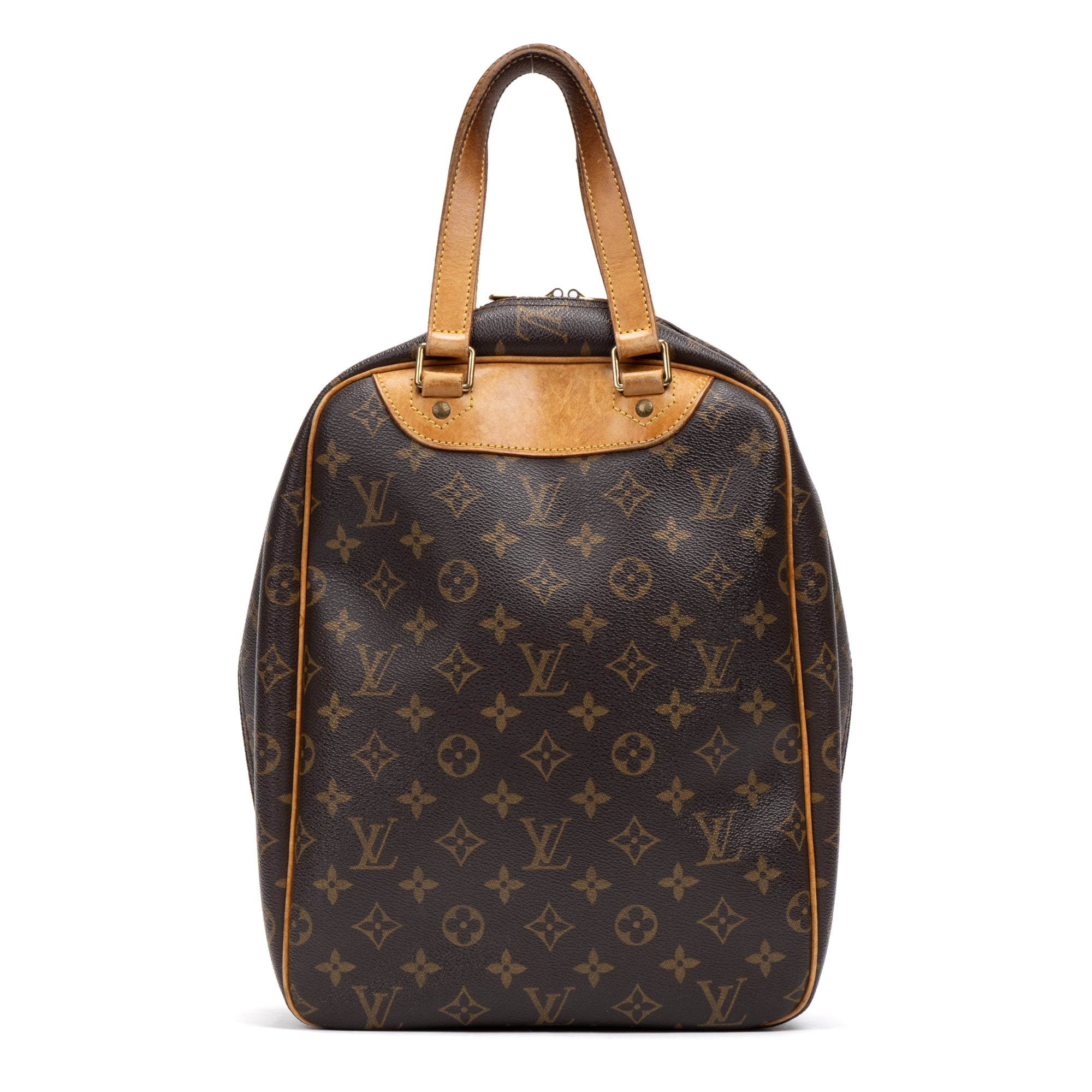 Handbag Excursion Brown Monogram Canvas