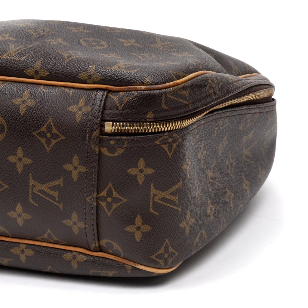 Handbag Excursion Brown Monogram Canvas