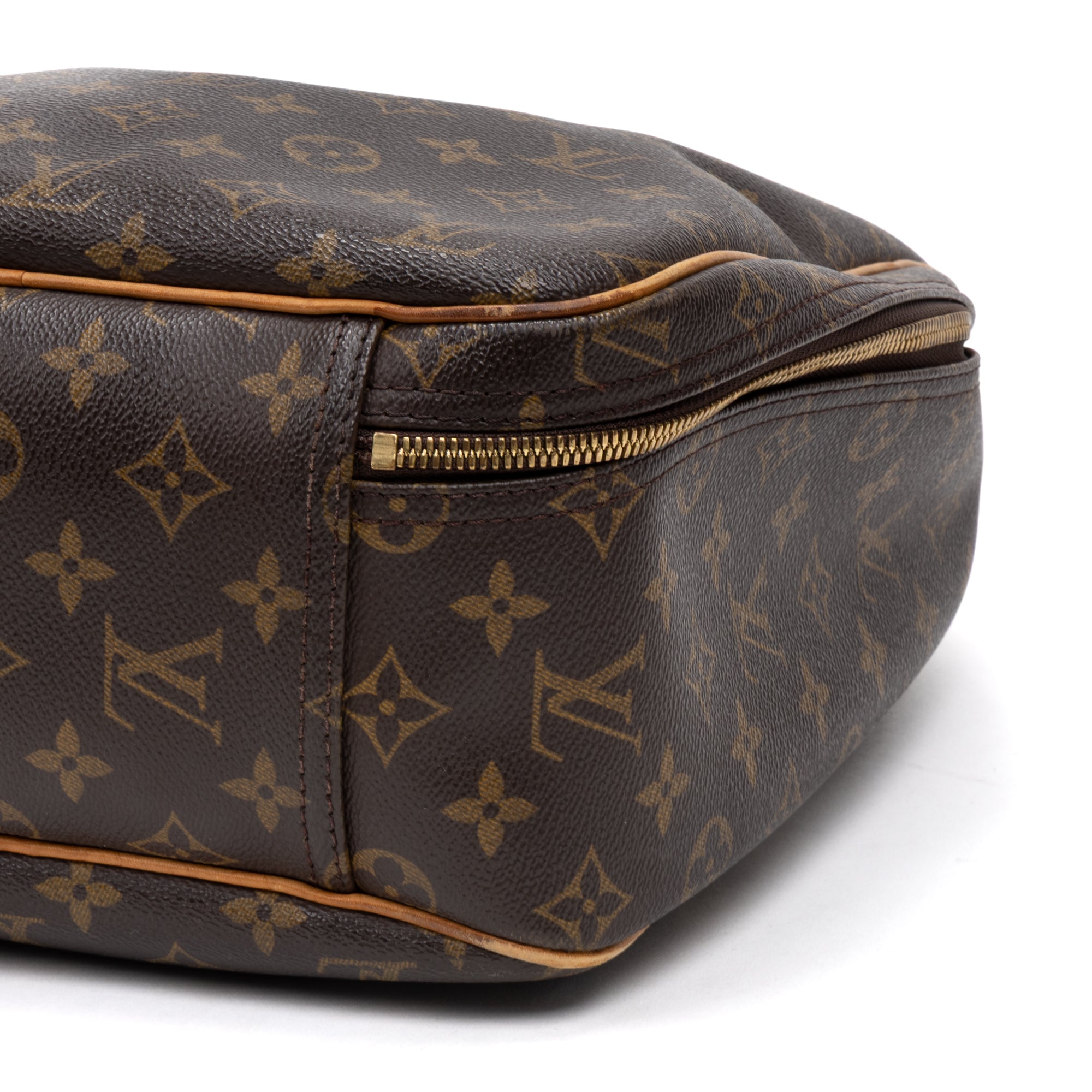 Handbag Excursion Brown Monogram Canvas