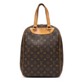 Handbag Excursion Brown Monogram Canvas