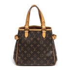 Handbag Batignolles PM Brown Monogram Canvas