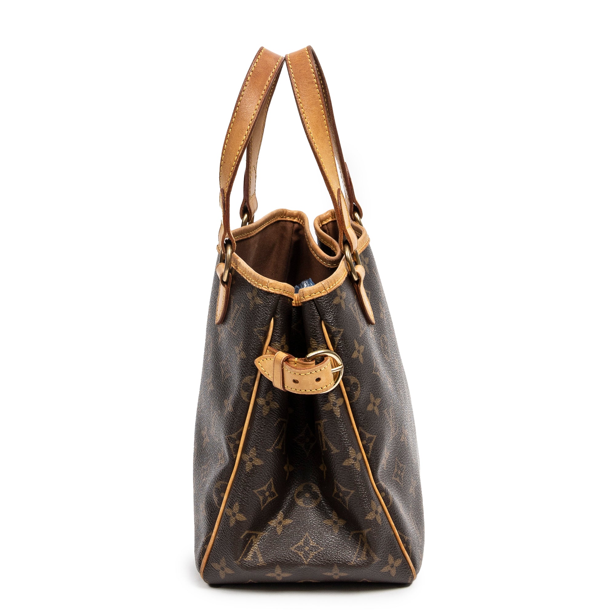 Handbag Batignolles PM Brown Monogram Canvas