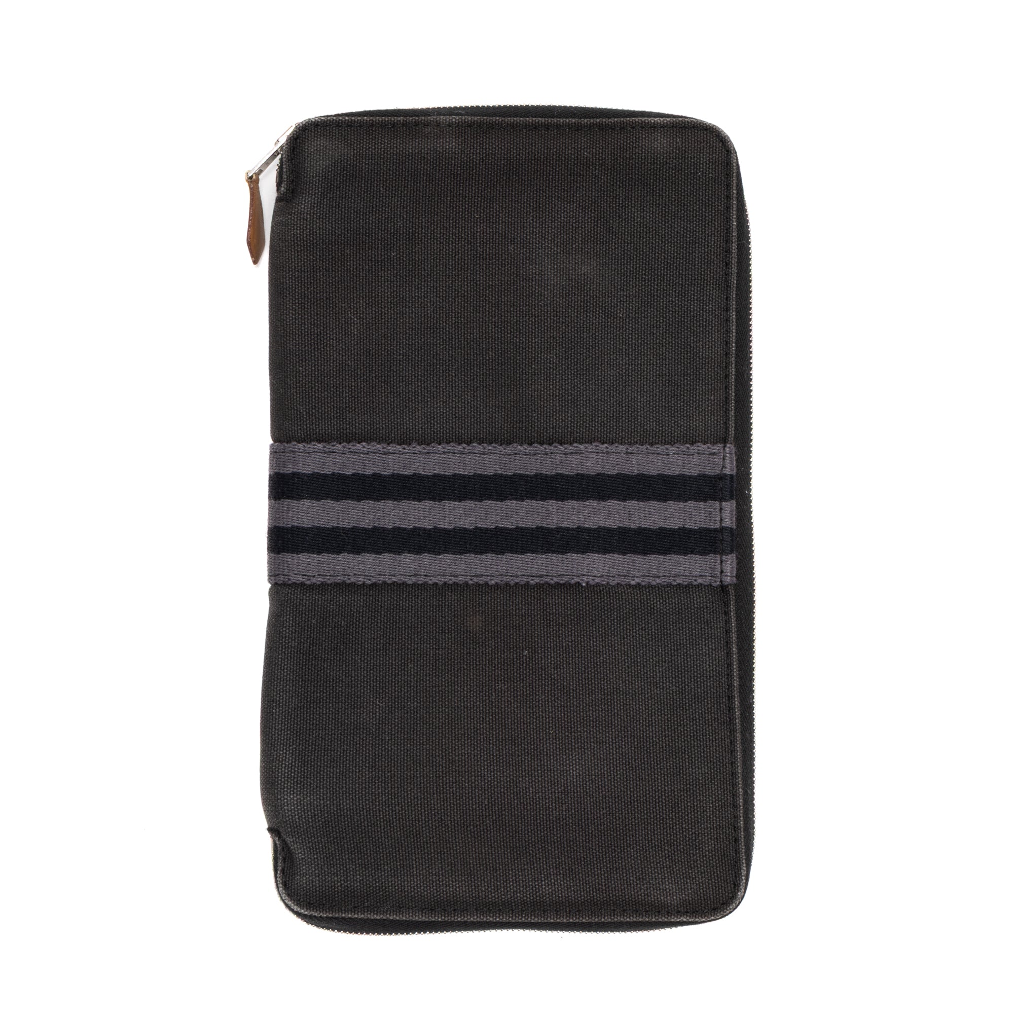 Wallet Fourre Tout Long Wallet Black Canvas