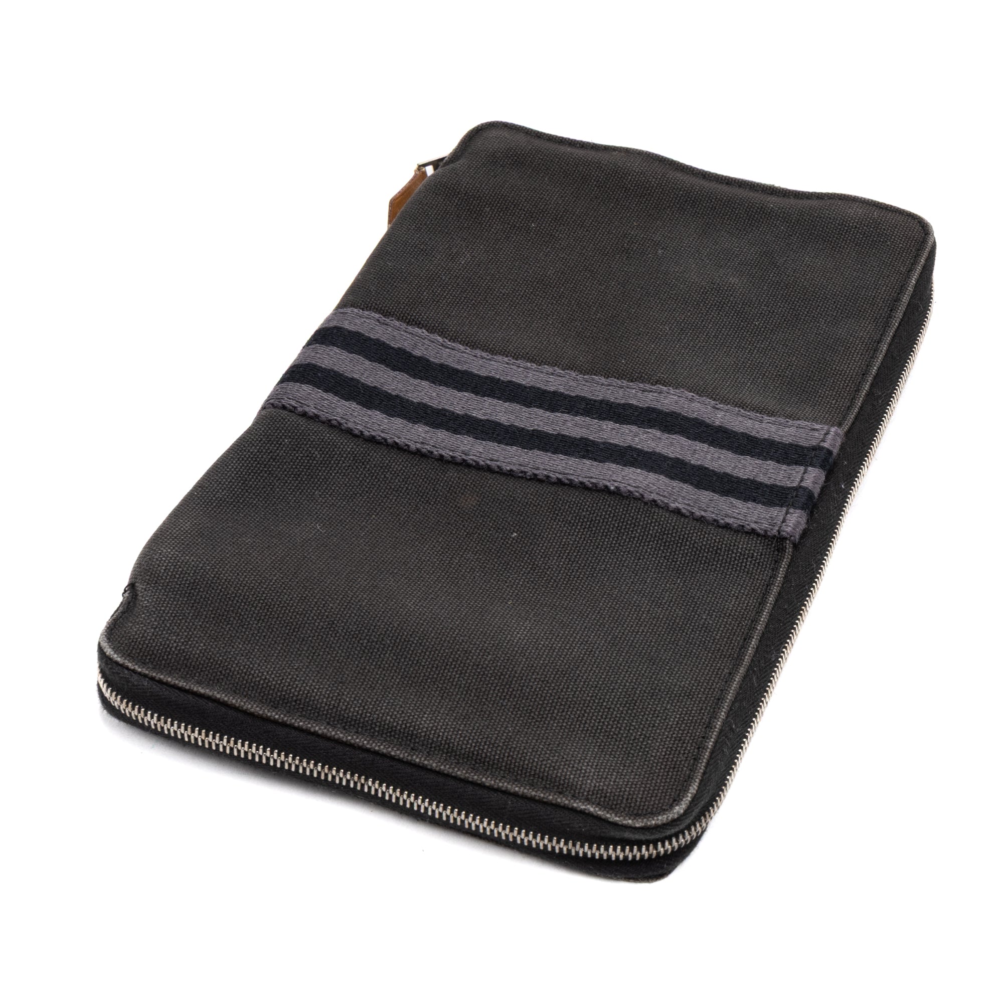 Wallet Fourre Tout Long Wallet Black Canvas
