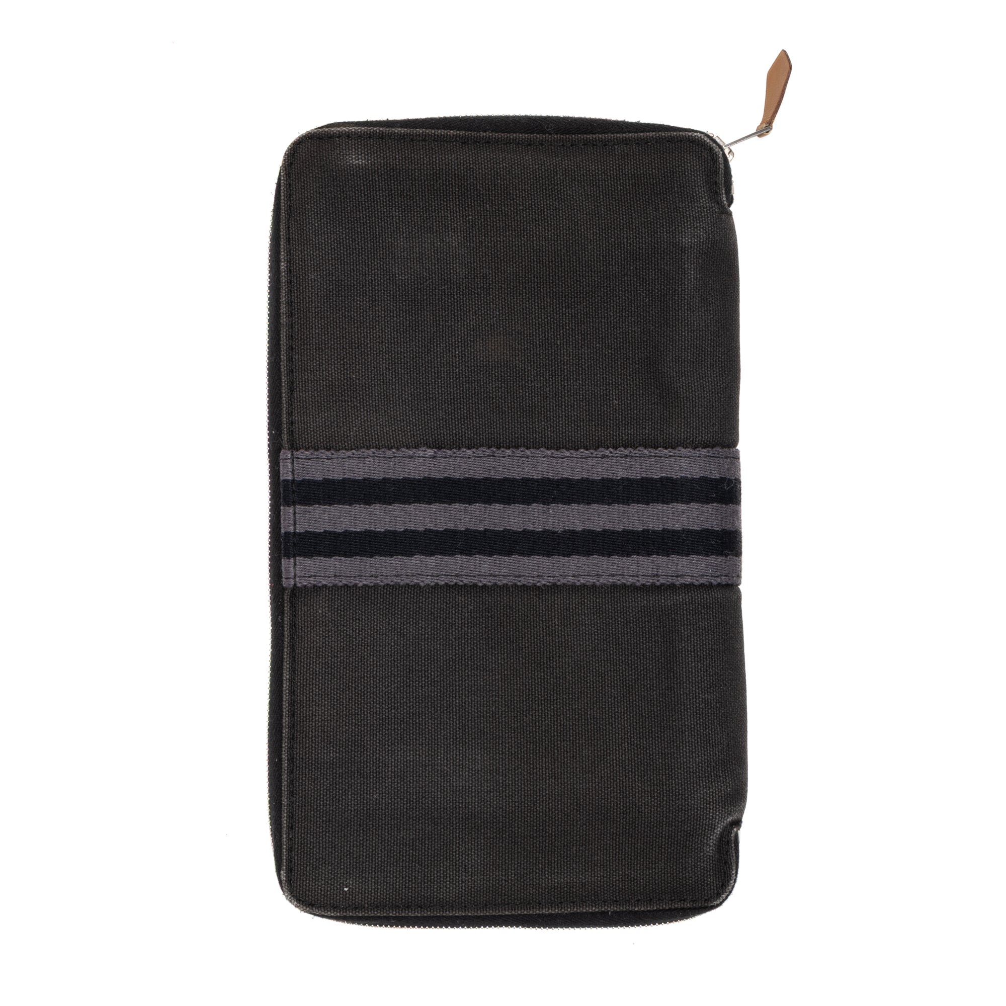 Wallet Fourre Tout Long Wallet Black Canvas
