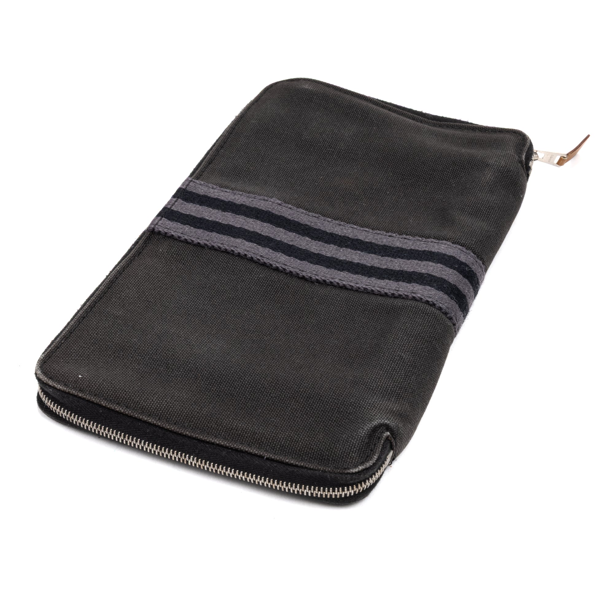 Wallet Fourre Tout Long Wallet Black Canvas