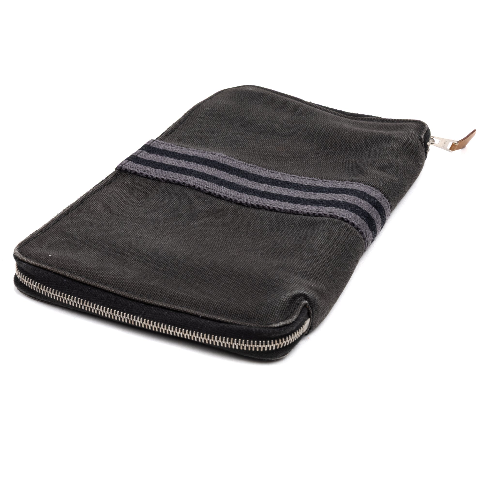 Wallet Fourre Tout Long Wallet Black Canvas