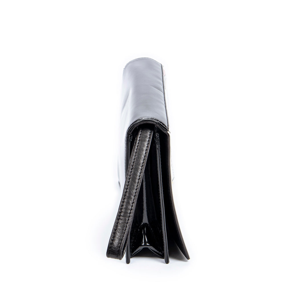 Handbag Ltd. Ed. Just A Drop Of No. 5 Clutch Black Patent Leather