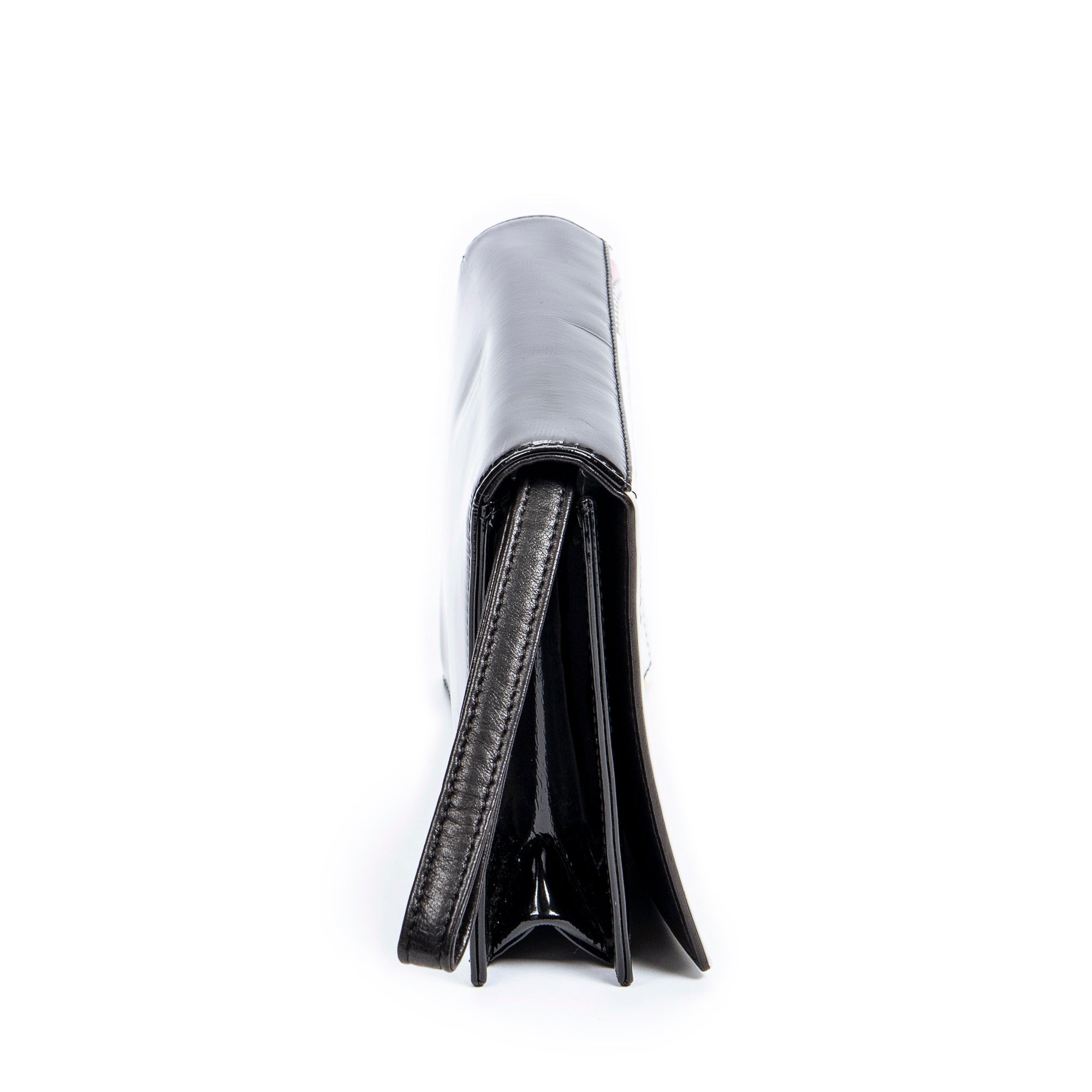 Handbag Ltd. Ed. Just A Drop Of No. 5 Clutch Black Patent Leather