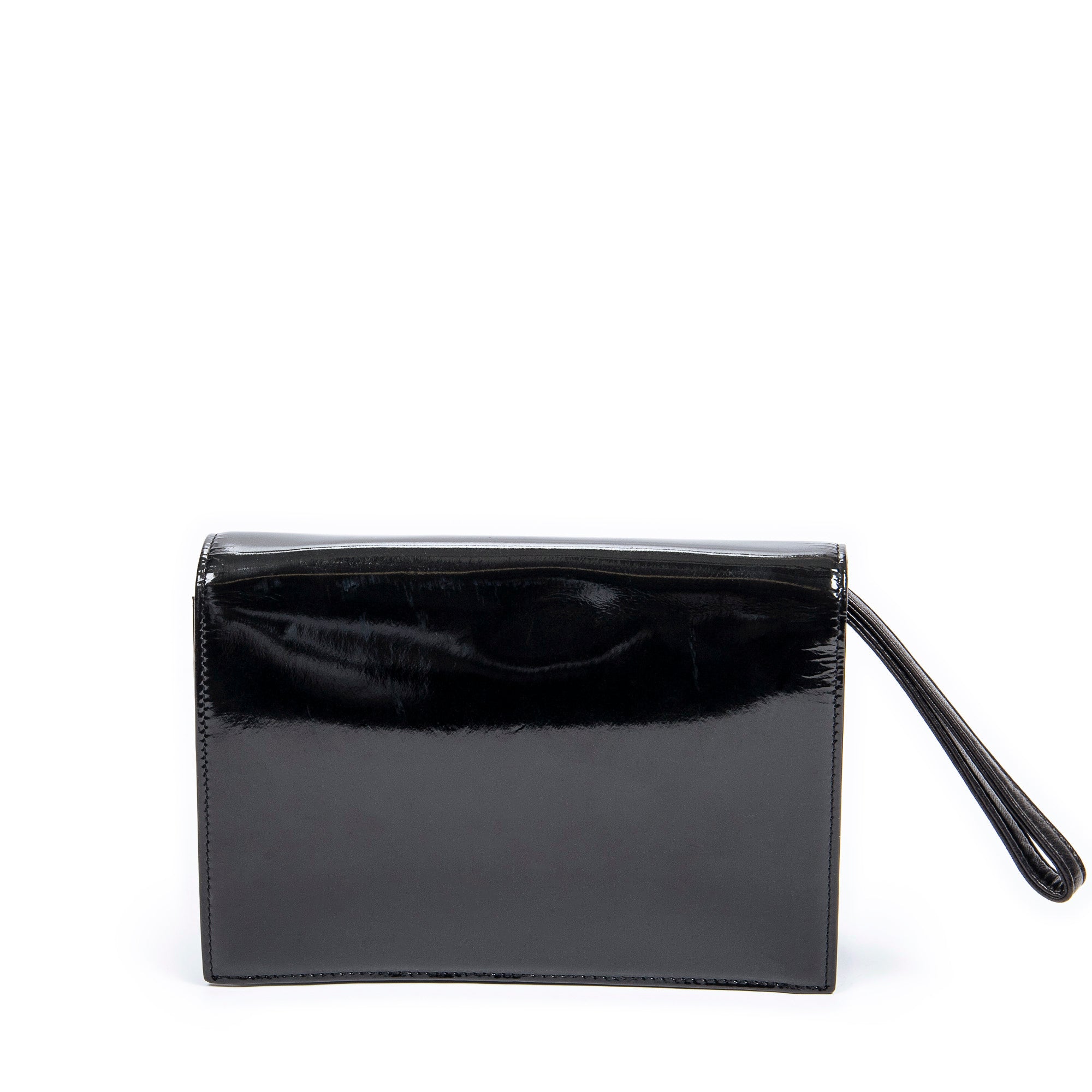 Handbag Ltd. Ed. Just A Drop Of No. 5 Clutch Black Patent Leather