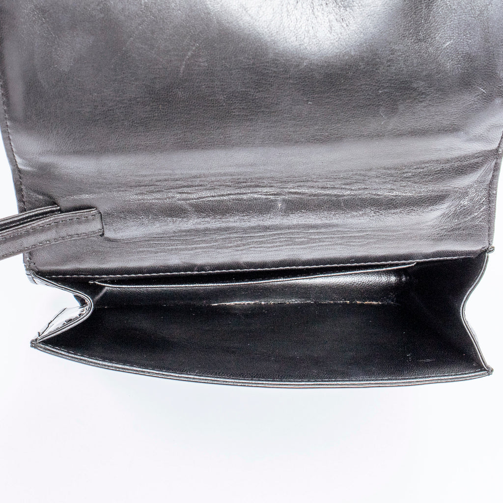 Handbag Ltd. Ed. Just A Drop Of No. 5 Clutch Black Patent Leather