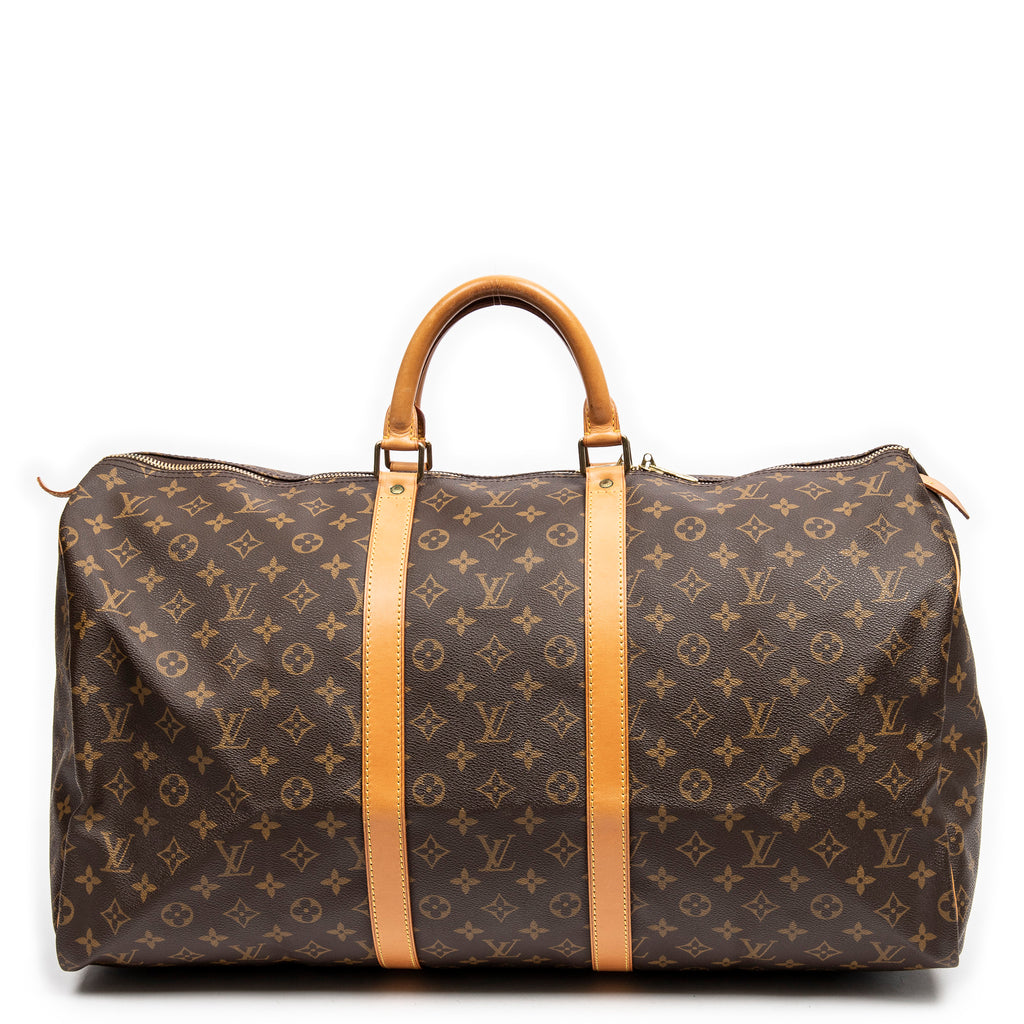 Travel Bag Keepall Brown Monogram Canvas