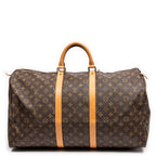 Travel Bag Keepall Brown Monogram Canvas