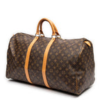 Travel Bag Keepall Brown Monogram Canvas