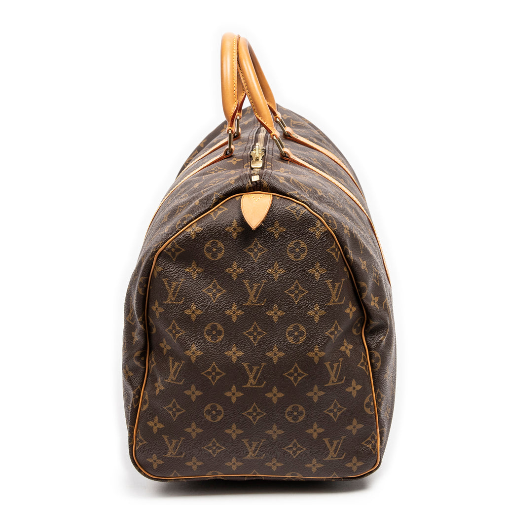 Travel Bag Keepall Brown Monogram Canvas