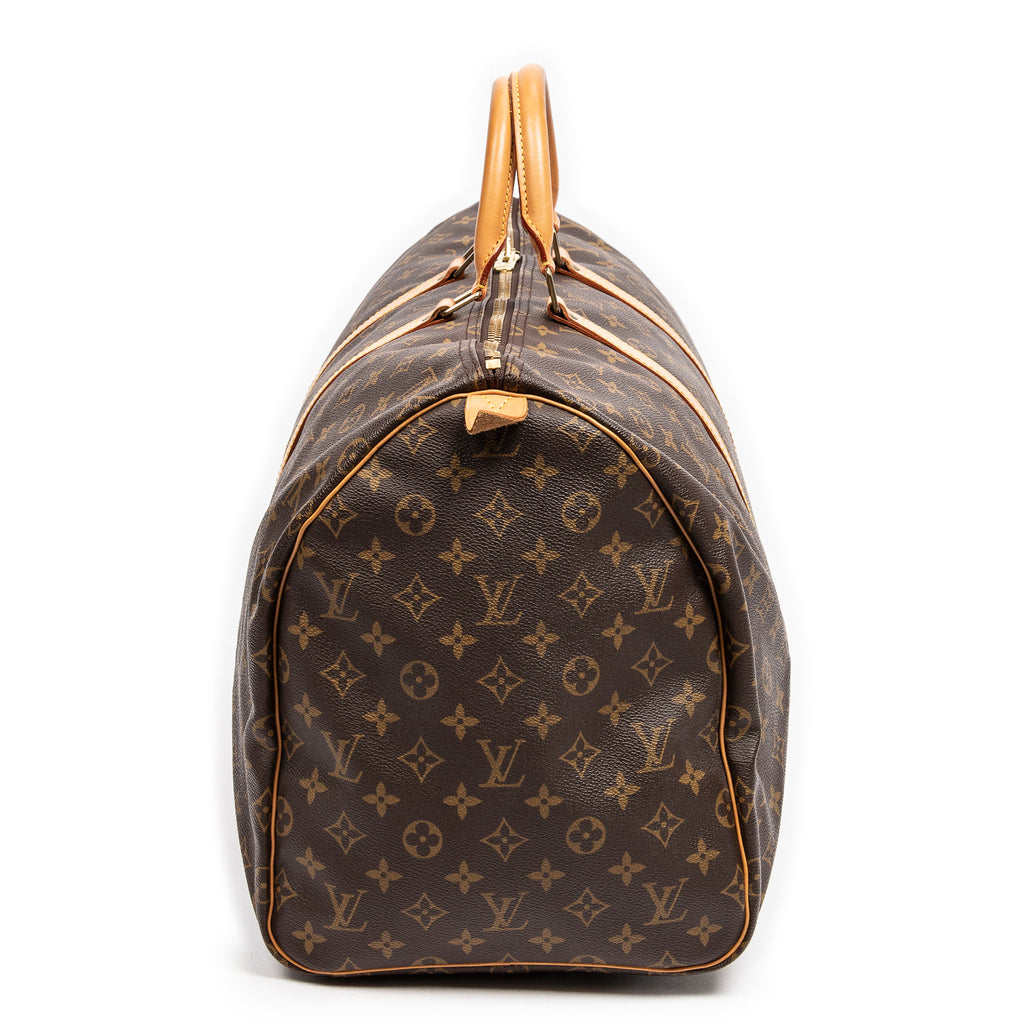 Travel Bag Keepall Brown Monogram Canvas