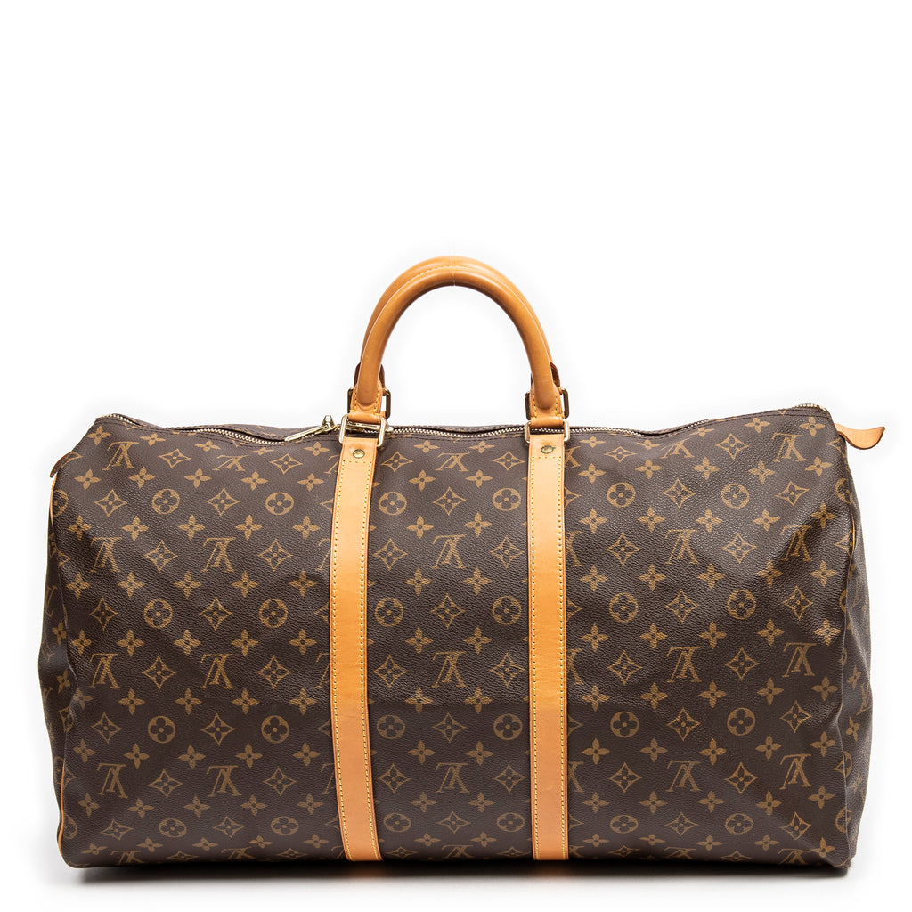 Travel Bag Keepall Brown Monogram Canvas