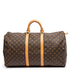 Travel Bag Keepall Brown Monogram Canvas