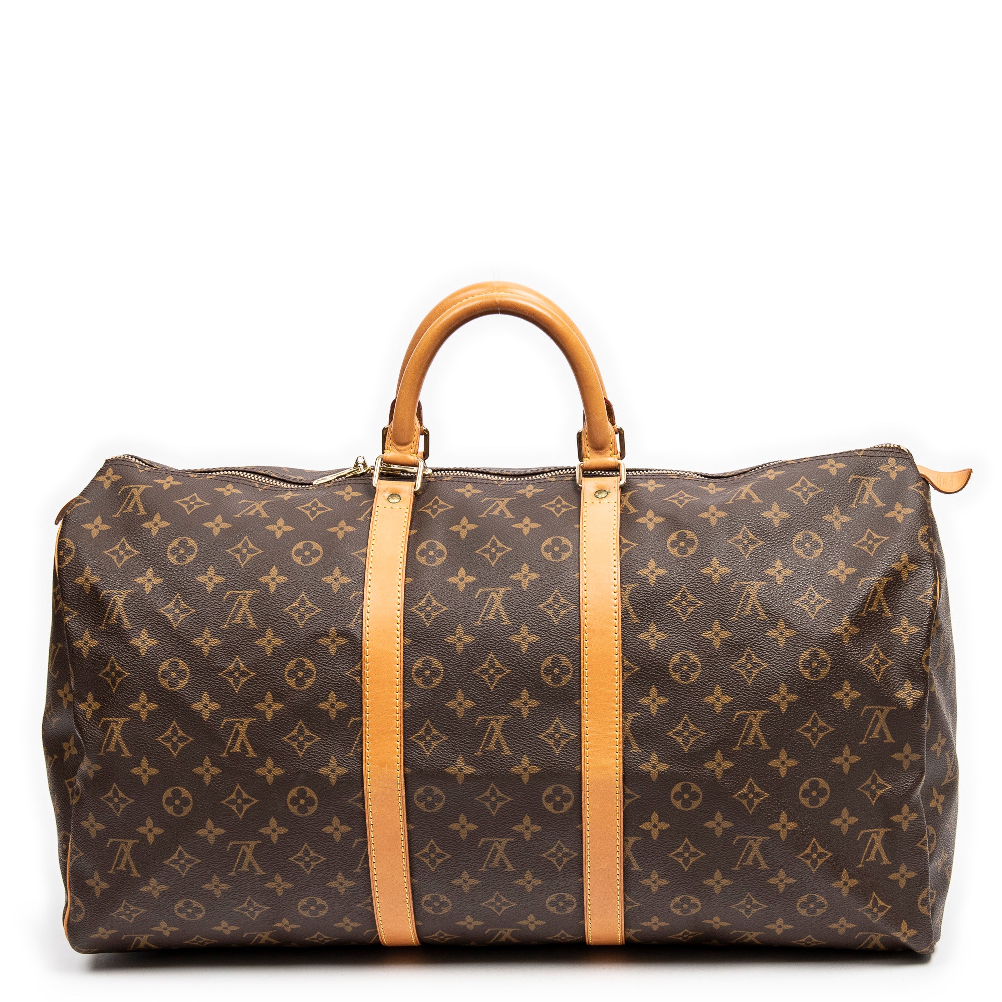 Travel Bag Keepall Brown Monogram Canvas