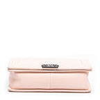 Shoulder Bag New Medium Boy Flap Pink Quilted Lambskin Leather