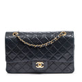 Shoulder Bag Classic Double Flap 26 Black Quilted Lambskin Leather
