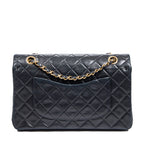 Shoulder Bag Classic Double Flap 26 Black Quilted Lambskin Leather