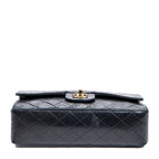 Shoulder Bag Classic Double Flap 26 Black Quilted Lambskin Leather